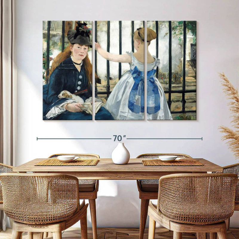 Leisha The Railway, 42" H x 65" W