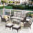 Pragnya Upholstered Outdoor Ottoman-887767306-924504157