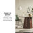 Johnovan 47.5" Round Solid Wood Pedestal Dining Table-91951239