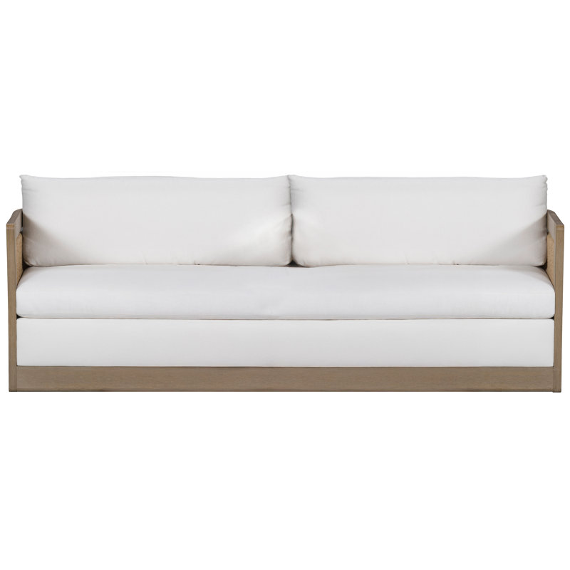 Drift Outdoor - Seat Patio Sofa, Toodaloo Parchment