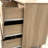 59.06"6-Drawers Rattan Storage Cabinet Rattan Drawer With White Drawer Slides