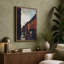 Wet City Street Modern 1 Piece Wrapped Canvas Wall Art-908349694-908349670