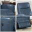 Fauteuil inclinable électrique en cuir pour le salon, noir-794491252
