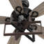 Ventilateur de plafond de 52 po avec télécommande Karson, ensemble d'éclairage inclus