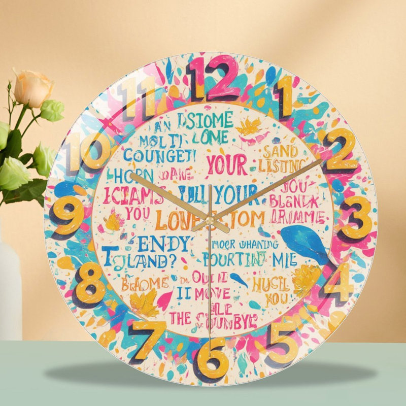 Horloge murale 12 pi