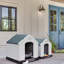 Niche pour chien isolée en plastique Deisi-87911470-87911471