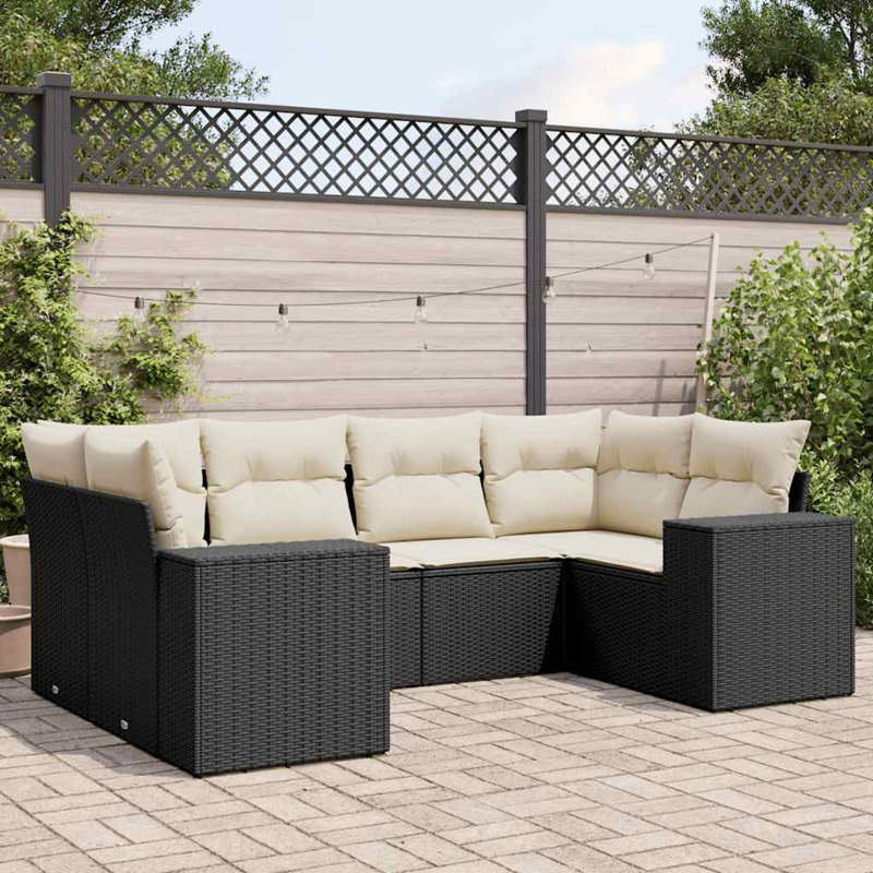 Ensemble de canapé de jardin Vidaxl PE