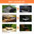 Matte Black Solar Powered Integrated LED Fence Post Cap Light with Base Adapter Included Pack