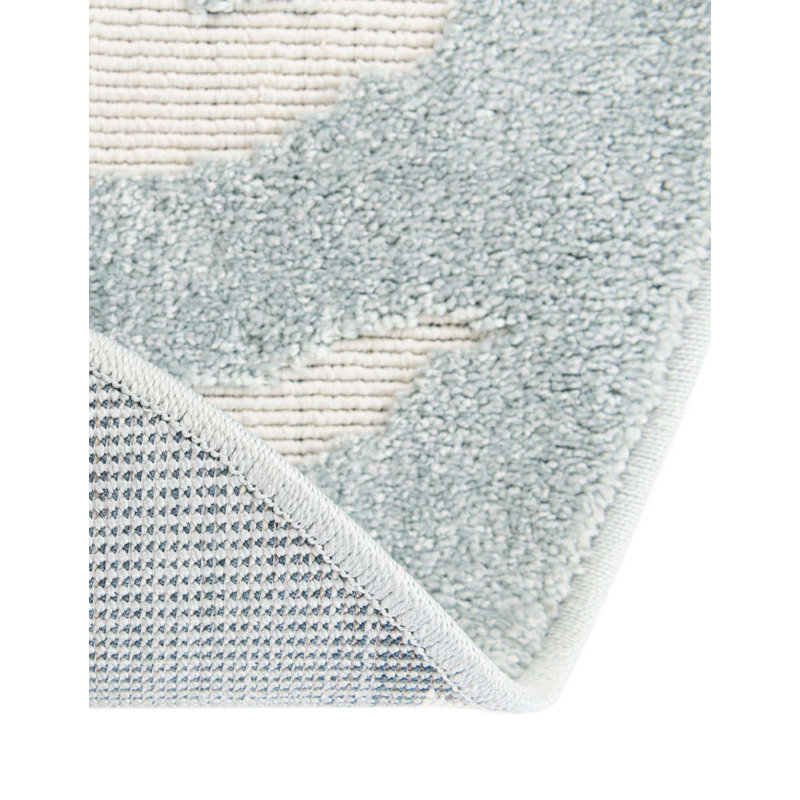 Sabrina Soto ReNew Indoor/Outdoor Rug Light Blue, Round 5'1"