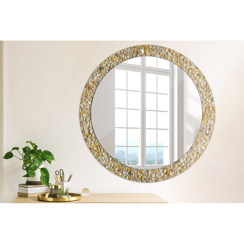 Huldar Glass Flat Wall Mirror