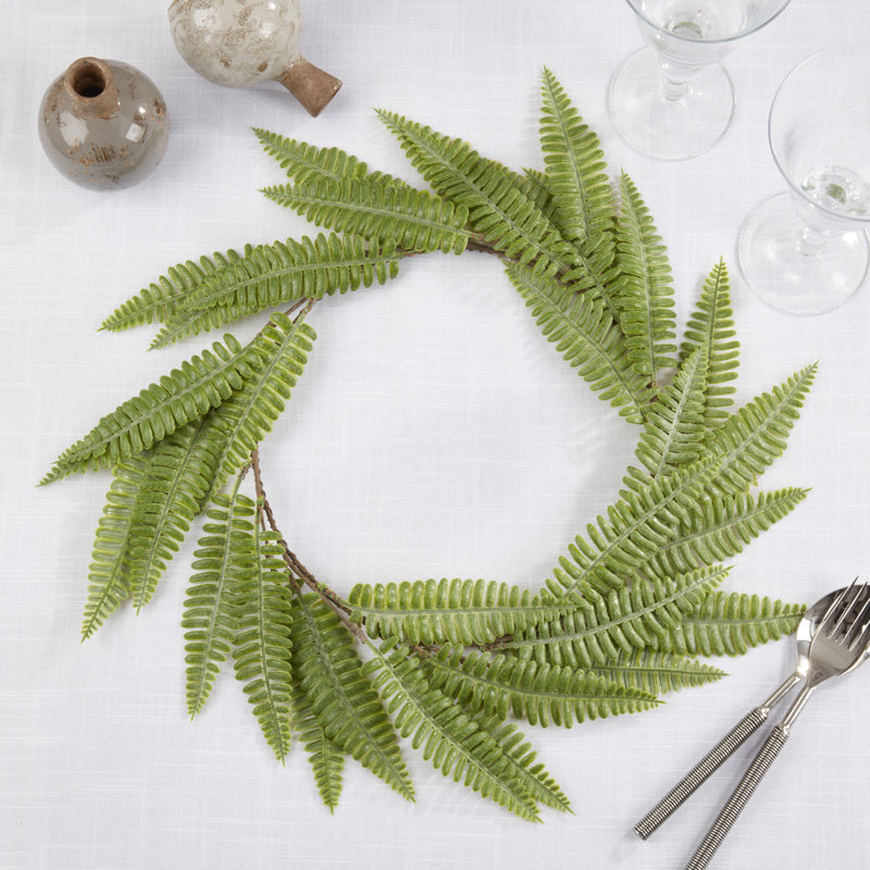 Couronne de fougères Green Haven (ensemble de 4)