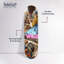 Art mural urbain d'inspiration urbaine par Notoriart, 8 x 32, Stay Wild-118134651