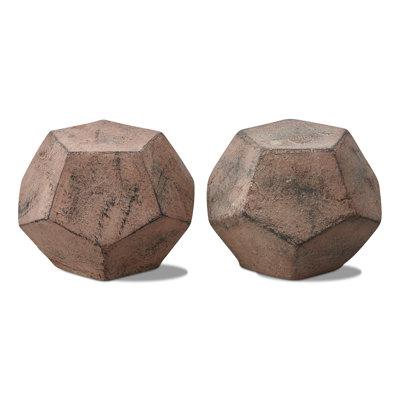 Octogon Bookend Decor
