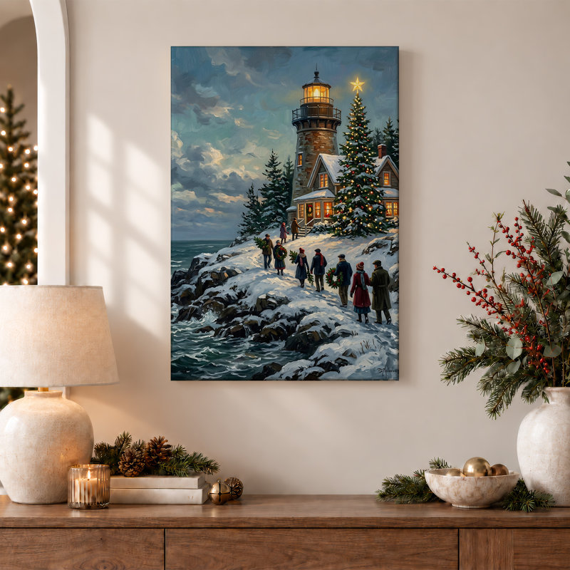 Art mural sur toile Coastal Layer, 18"H x 12"W