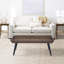 Table basse en bois avec plateau Annakatrin