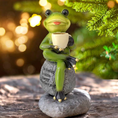 Henry Frog Garden Statue