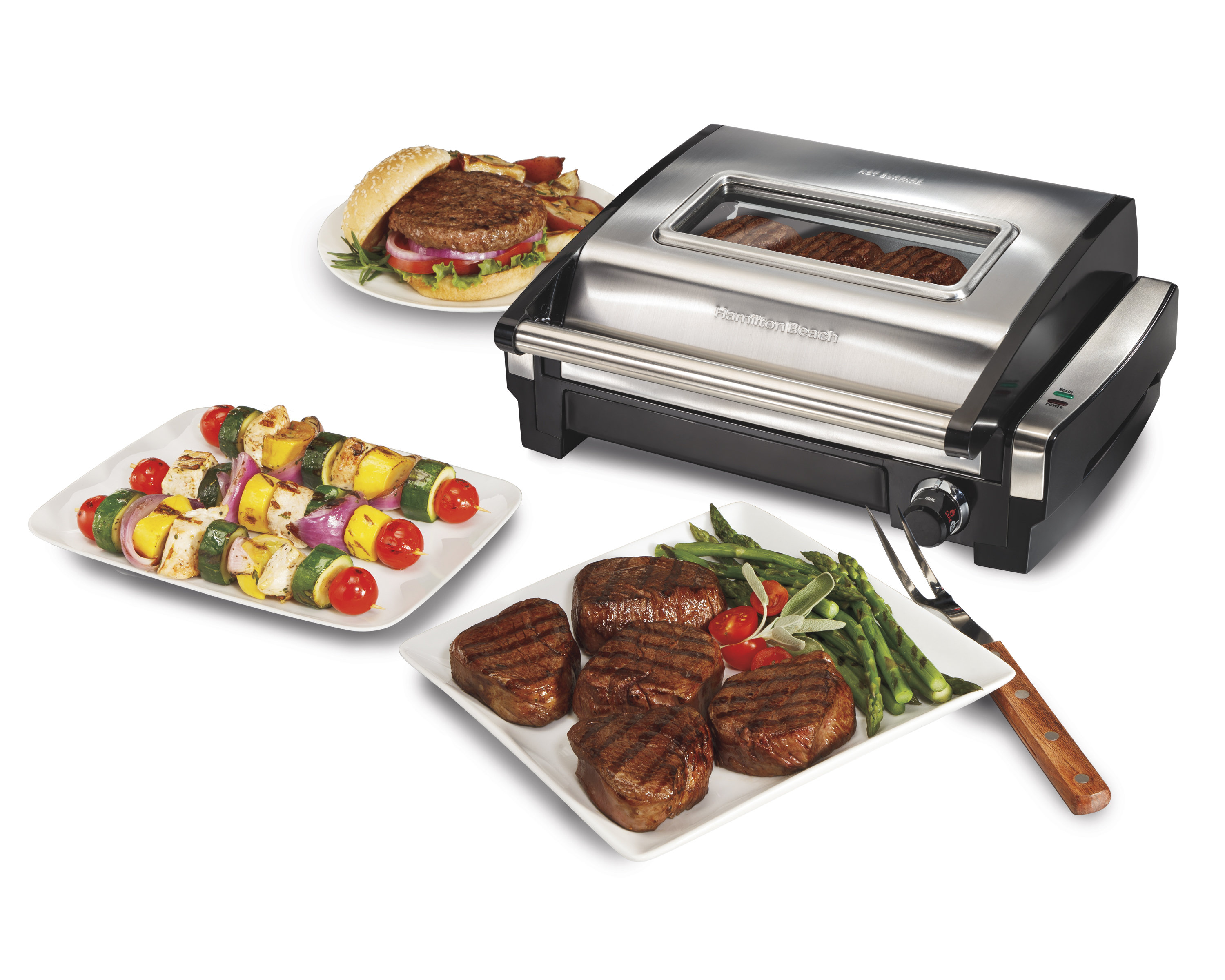 Hamilton Beach® Electric Indoor Searing Grill & Reviews Wayfair