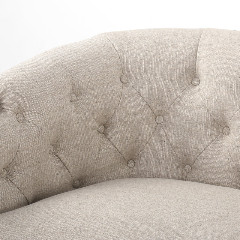 Ellsworth 91" Rolled Arm Sofa, 29.75" H x 91" W x 36" D, Alcala Wheat