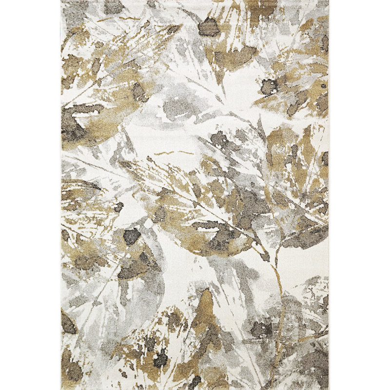Linney Floral Indoor Rug, Rectangle 7'10" x 11'2"