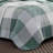 Eddie Bauer Boulder Plaid Cotton Green Quilt Set-60841573-36923109