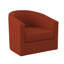 Ambassador Sunbrella® Boucle Swivel Barrel Chair-36421619-41330104