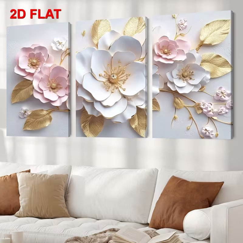 3 Piece Wrapped Canvas Print