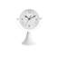 Analogue Battery Tabletop Clock White