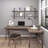 Light-walnut L-Shaped Solid Wood desk-165911236-165911288
