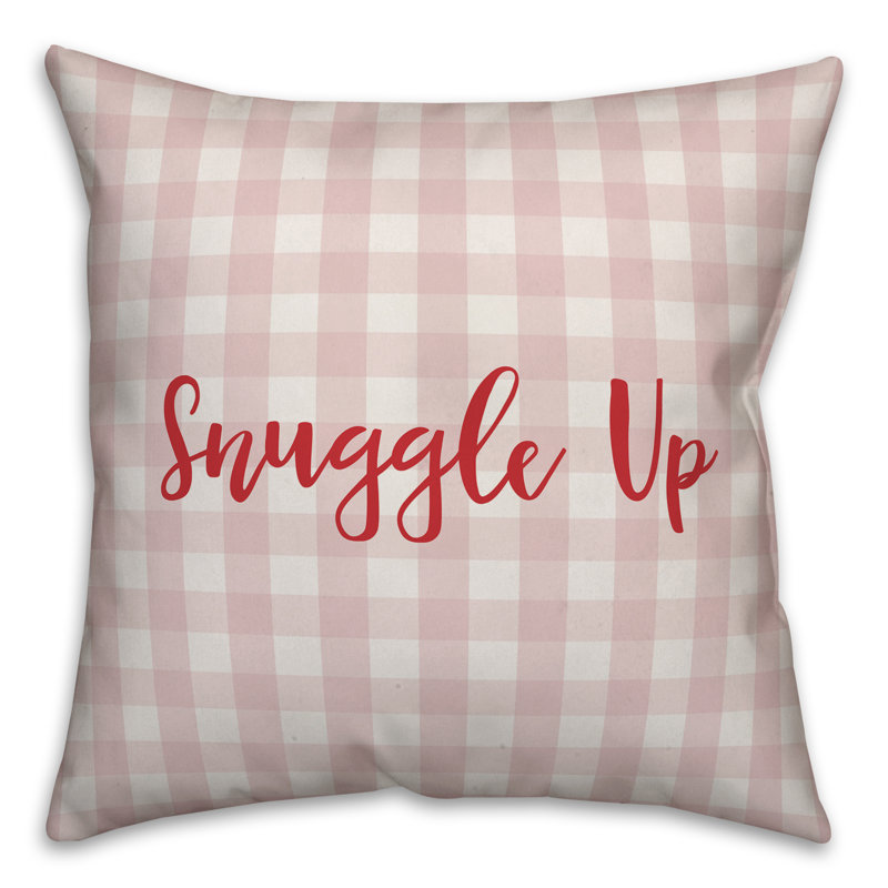  Coussin Snuggle Up, Rose / Rouge, Housse de coussin