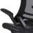 Drafting Chair Polyester/Polyester blend 50.75" H x 24.5" W x 25.5" D-1160177525