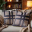 Housses de coussin brodées beige et brun - Ensemble de coussins géométriques en lin 20 x 20 pouces-649004750