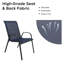 Fauteuils de salle à manger d'extérieur empilables pour tous les temps (ensemble de 4)-1553150816