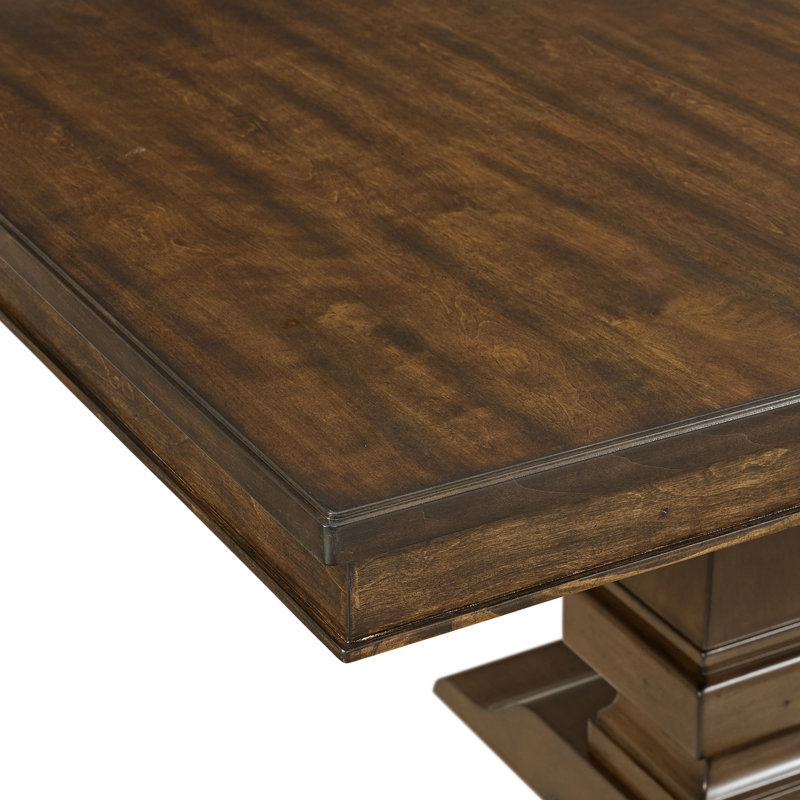 Table Ã  manger Gordonville avec rallonge de 45 cm, en cerisier