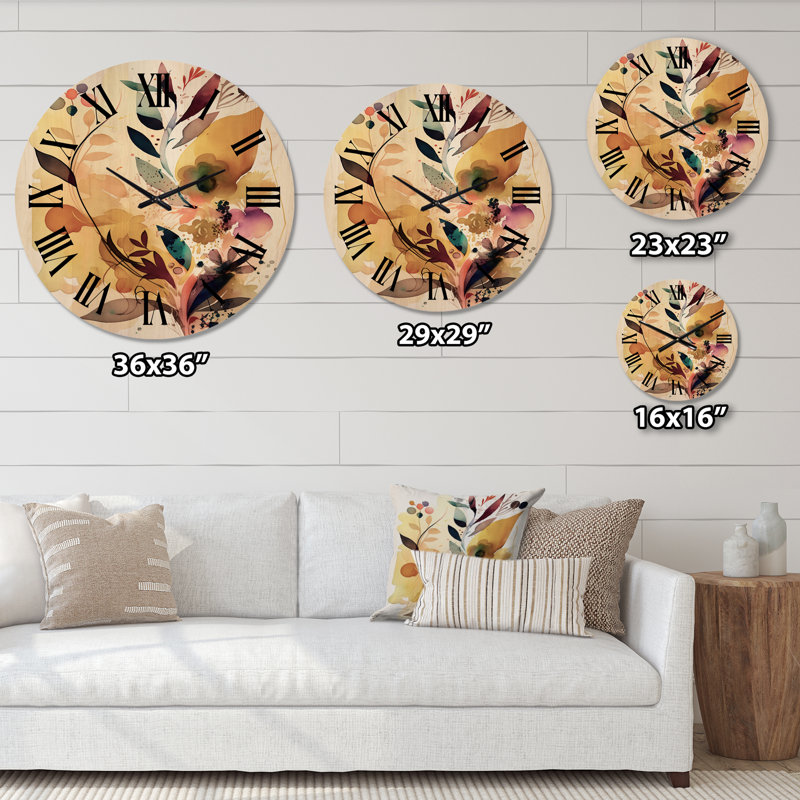 Horloge murale Noselli, Moyenne