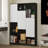 Modern Multifunctional Bookshelf With Hidden Storage Cabinets And Open Display Shelves