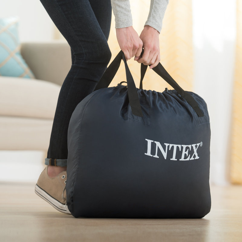 Intex 64477ED Queen Size Thermalux Airbed with Fiber-Tech Technology, Gold