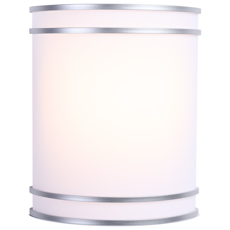 Olah LED Wall Sconce 27K/3K/35K/4K/5K CCT Selectable, Brushed Nickel