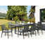 Lamrock Rectangular Metal Outdoor Dining Table , 240cm cm W 90cm cm D