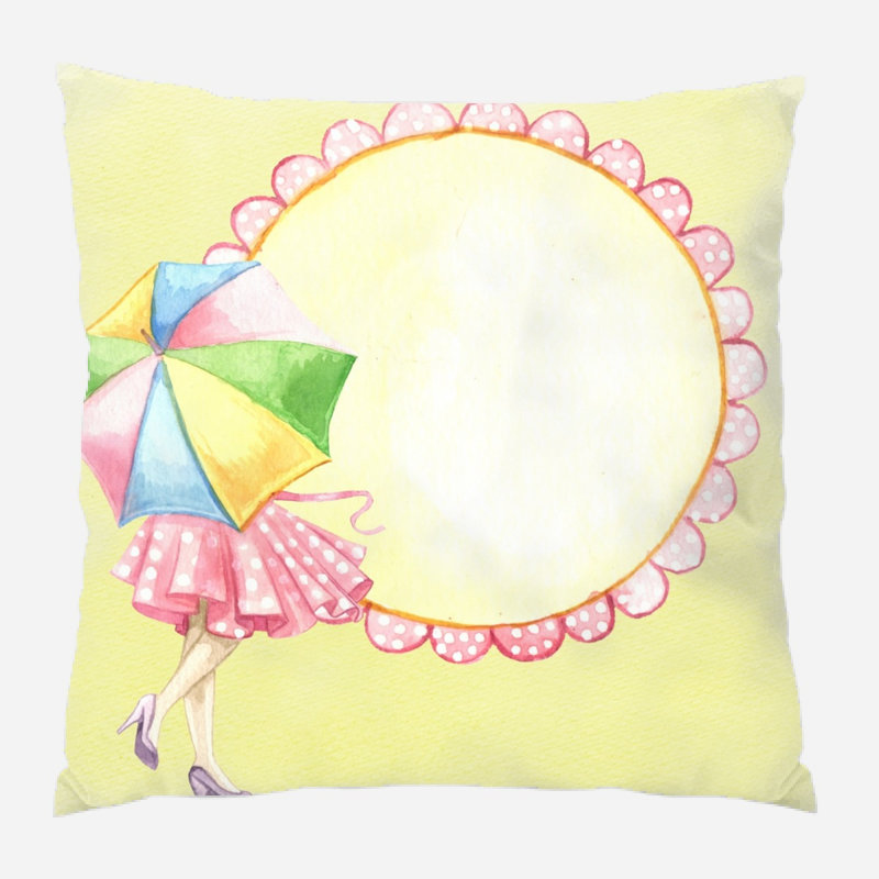 Coussin de parasol Tankersley, Microsuède, Intérieur