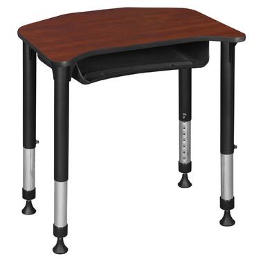 AlphaBetter® 2.0 Height – Adjustable Student Desk with Book Box