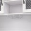 Armoire décorative avec DEL, armoire de rangement pour garde-manger avec portes et tablettes-259534751