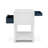Bimini Kitchen Island, Whitewash-121794141