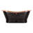 Thaine 70" x 30" Freestanding Soaking Copper Bathtub