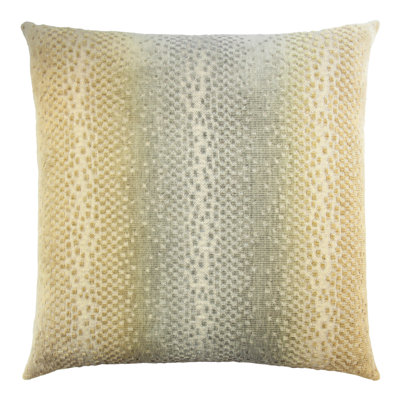 Staccato Square Woven Jacquard Pillow