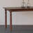 Classic Brown Rectangular Walnut Dining Table-694805639