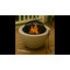 DIABLO Contemporary Garden & Patio Heater Fire Pit Brazier And Barbecue With Concrete Stone-Effect Finish-1302563919
