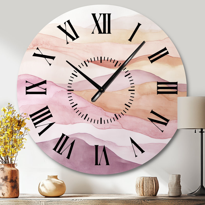 Horloge murale Glam Wave, Grand