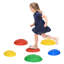 ZONEKIZ Stepping Stones Kids Sensory 6PCs Non-Slip Mats 3-8 Multicoloured