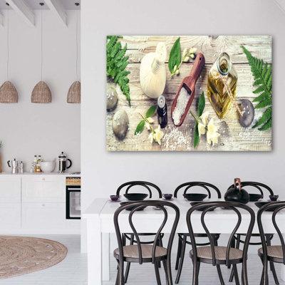 Kitchen Spices - Wrapped Canvas Print