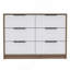 Commode rectangulaire 6 tiroirs Longhill